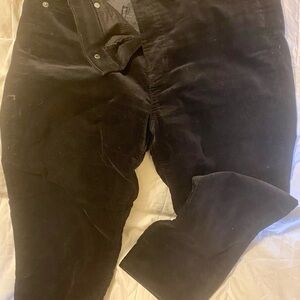 Womens velvet jeans